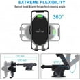 thumbnail image 2 of Car Wireless Charger Mount for Google Pixel 7/Pro/6/Pro Phones - Dashboard Air Vent Holder Fast Charge Auto Sensor Dock Cradle  Compatible With Pixel 7/Pro/6/Pro Models, 2 of 9