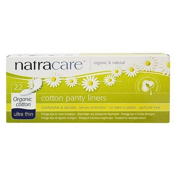 Natracare Panty Liners, Ultra Thin, 22 Ct