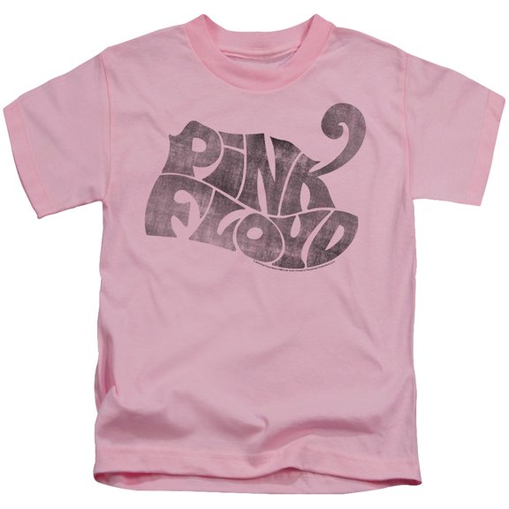 Pink Floyd Pink Logo Youth 18/1 T-Shirt Pink