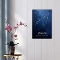 thumbnail image 2 of wall26 - 12 Zodiac Signs Constellation Canvas Wall Art - Pisces - Gallery Wrap Modern Home Art | Ready to Hang - 12x18 inches, 2 of 4