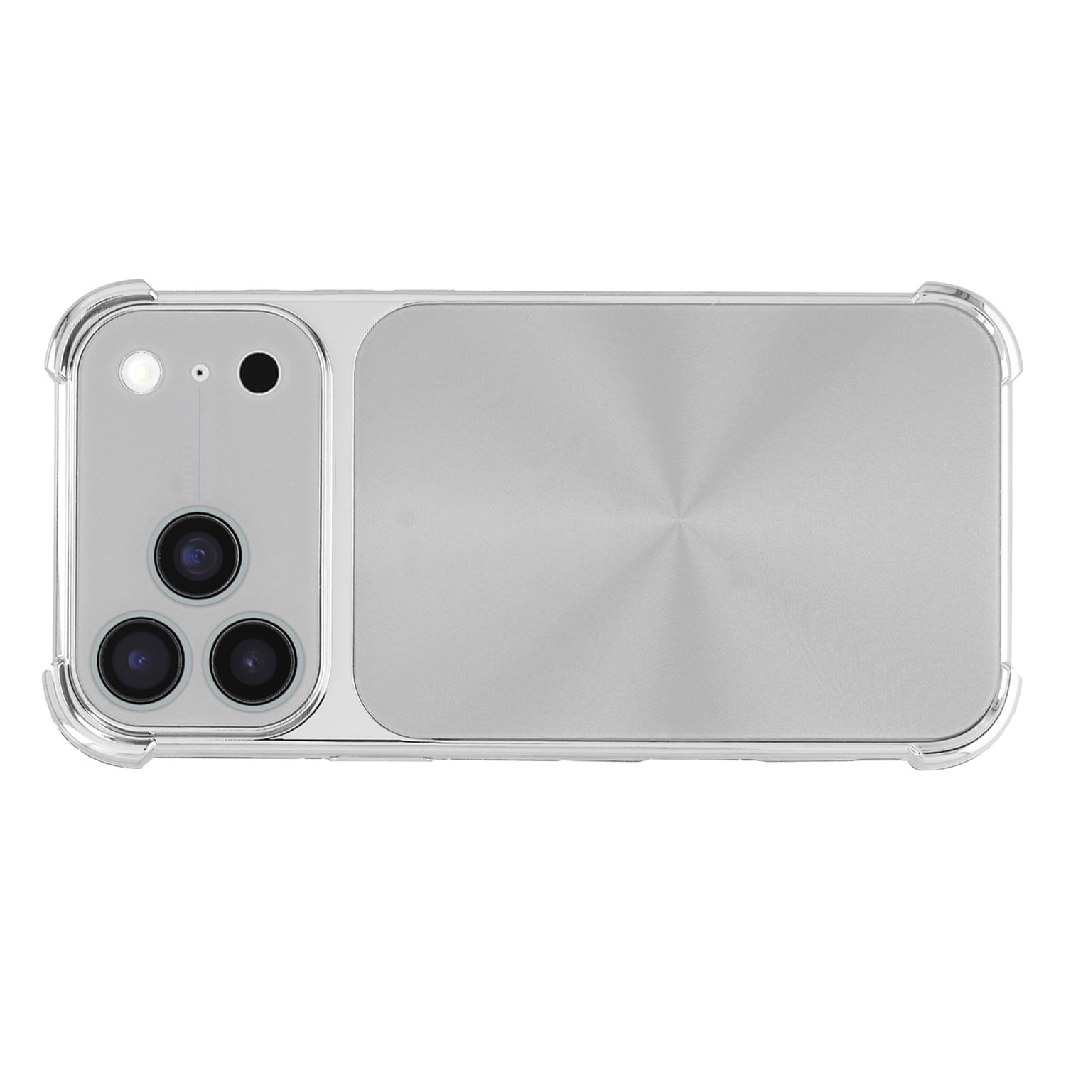 CD Pattern Magnetic Protective Case for iPhone 17 Pro Max - Grey
