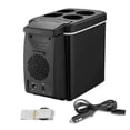 thumbnail image 1 of Portable 12V Car Refrigerator 6L Camping Fridge Cooler And Warmer 2 In 1 Electric Mini Fridge Icebox Car Electronic Devices, 1 of 5