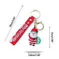 thumbnail image 3 of Titcea Christmas Keychain: Santa Claus Keychain, Cute Keyring for Women Handbag Car Key Purse Xmas Stockings Stuffer, 3 of 4