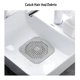 thumbnail image 2 of Tapa de drenaje cuadrada para ducha, trampa de pelo de silicona con ventosa, ideal para baño, bañera y cocina (paquete de 4), 2 of 4