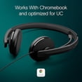 thumbnail image 4 of EPOS I SENNHEISER C10 Auriculares USB con Micrófono | Auriculares con cable con conexión USB C simple y flexible y tecnología EPOS BrainAdapt™, negros, 4 of 5