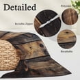 thumbnail image 3 of Black Brown Board Body Pillow Covers, Vintage Chic Shabby Wooden Grain Soft Breathable Throw Pillow Cases with Invisible Zipper, Decorative Pillowcase Pillows Protectors for Sofa Bed Couchair 20"x54", 3 of 9