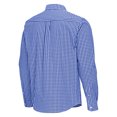 thumbnail image 3 of Men's Antigua Royal Air Force Falcons Ellis Woven Tri-Blend Long Sleeve Button-Down Shirt, 3 of 3