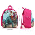 thumbnail image 2 of Iyanu Mochila Escolar para Niños y Niñas, Mochila Infantil Ligera de Alta Calidad, Grande y Duradera ROSA, 2 of 6