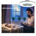 thumbnail image 4 of Mistaha E27 Lamp Head Ceiling Dual-purpose Fan Lamp 3-Gear Adjustment Small Ceiling Fan Light for, 4 of 6