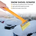 thumbnail image 3 of BOROCO Raspador De Hielo, Pala para Nieve, Raspador De Hielo, Cepillo De Nieve para Eliminación, Herramienta De Limpieza De Parabrisas De Coche, 3 of 5