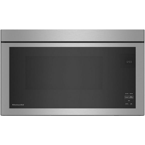 Microondas Empotrable KitchenAid KMMF330PPS con Campana y Luz LED