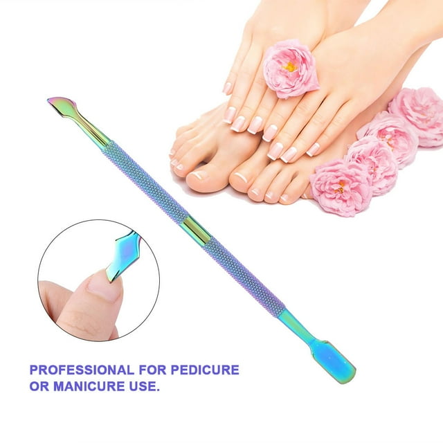 Cuticle Trimmer, Exquisite Appearance Cuticle Pusher Set, Manicure Store Beauty Salon Woman For Home