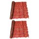 thumbnail image 2 of red maple Simulated fence net green plant decoration leaves, 2 of 5
