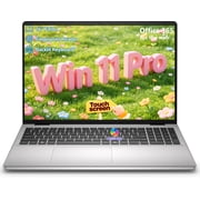 Dell 16 Touchscreen Laptop, 32GB DDR5, 1TB SSD, Intel Core 7 150U, Fingerprint, Backlit Keyboard, Free Office 365 for the Web, Windows 11 Pro, Copilot AI