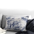 thumbnail image 5 of Mason Navy Decor Pillow (Feather Insert) 20" Square, 5 of 5