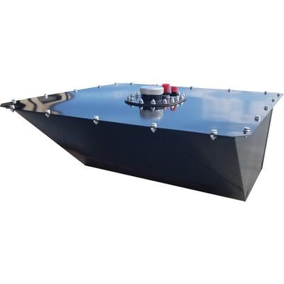 Rci 1162FD, Fuel Cell Wedged 16 Gal Black 10An Pickup Performance Racing