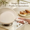 thumbnail image 4 of Juego de Ollas y Sartenes de Cerámica 15 Piezas – Mangos Desmontables, Tapas y Alfombrilla Antiadherente, 4 of 9