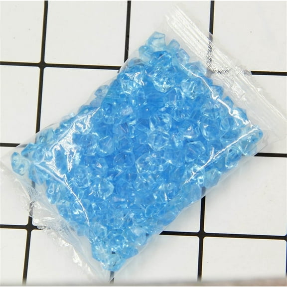 Lssam Colorful Vase Filler and Fishbowl Beads - Reusable Decorative Water Gems & Fake Ice Crystals for Floral Arrangements, Home Decor, and Kids Sensory Play Activities
