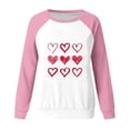 thumbnail image 4 of FcBaudy Chandails pour Femmes, Chandails Sans Capuchon, Chandails pour Femmes T-shirt Imprimé pour Femmes Blouse à Manches Longues Col Rond Chandail Décontracté Chandails à Capuchon Blouse pour Femmes, 4 of 4