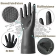 thumbnail image 4 of Guantes de látex resistentes a productos químicos ROYAKI, talla L, 1 par, 4 of 6