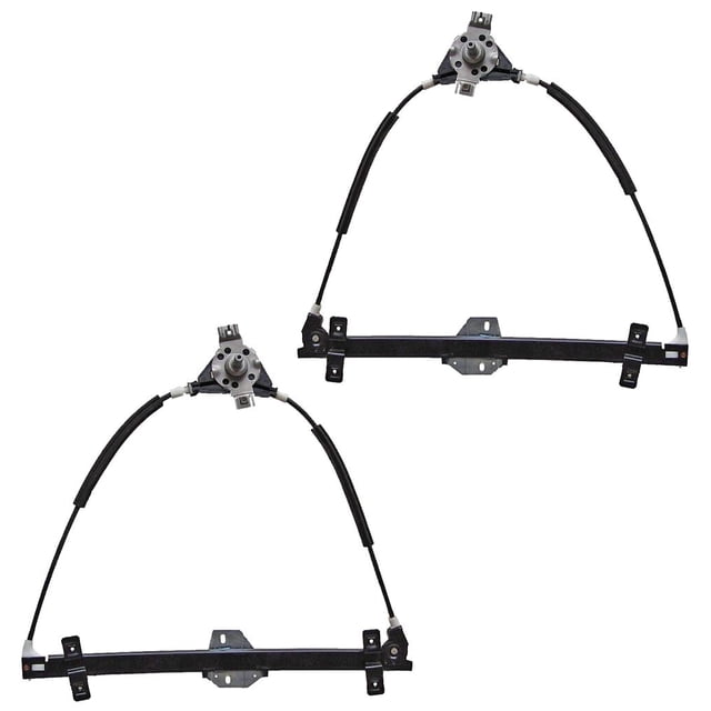 Par de ELEVADORES CRISTAL JETTA 1988 al 1992 VOLKSWAGEN Delanteros Genérica .