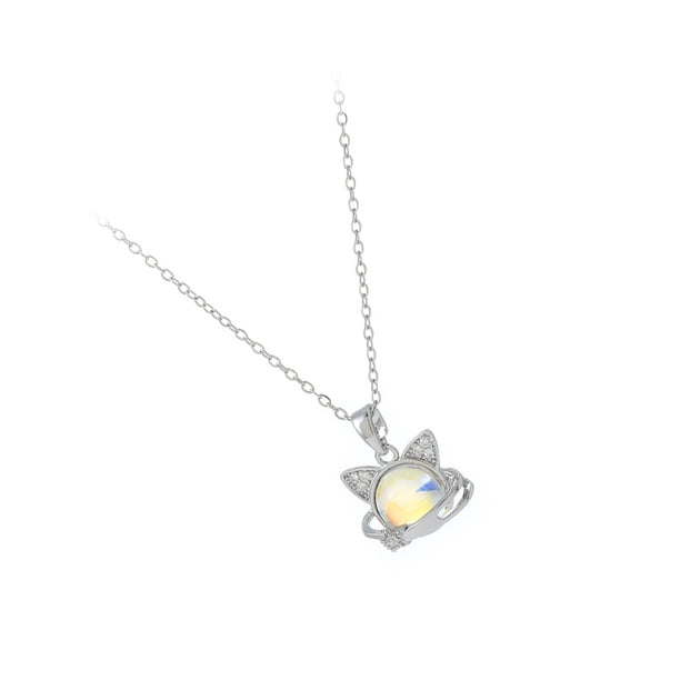Minnieouse Colgante de circón dulce para mujer, collar de estilo elegante de cristal, cadena para el cuello, joyería femenina, boda, banquete, diario Ropa, zapatos y accesorios Miscelánea Minnieouse AP016714-00