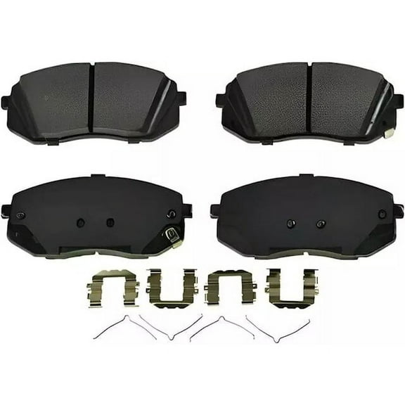 Front Brake Pad Set - Compatible with 2019 - 2022 Kia Forte 2020 2021