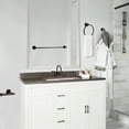 thumbnail image 5 of Design House Kelton 4-Piece Bath Accessory Hardware Set, Matte Black, 5 of 14