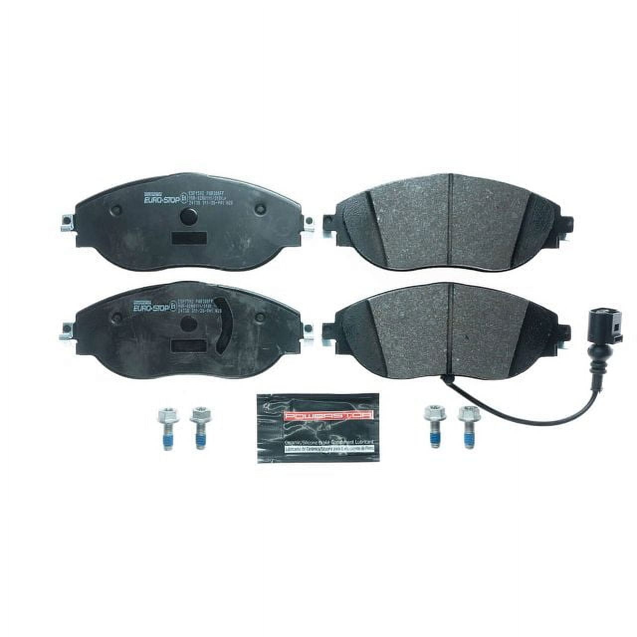 Power Stop Front Euro-Stop ECE-R90 Certified Brake Pad ESP1592