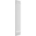 thumbnail image 2 of Ekena Millwork 10 3/4"W x 56"H True Fit PVC Two Board Joined Board-n-Batten Shutters, White (Per Pair - Hardware Not Included), 2 of 9