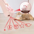 thumbnail image 4 of Eisoary USB-Rechargeable Cat Pointer Toy Interactive Cat Toy Red Dot LED Light Pointer Cat Toy Paw Shape Point Pen for Kitten Cat Chasing Playing Pink, 4 of 12