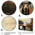 thumbnail image 3 of Designart "Autumn Palette of Brown Moose" Animals Floater Framed Canvas Art Print, 3 of 7