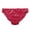 Red, variant on 1 Pack Women's Sexy Satin String Bikini Underwear Shine Smooth Underwear