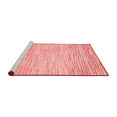 thumbnail image 2 of Ahgly Company Machine Washable Indoor Round Solid Red Modern Area Rugs, 5' Round, 2 of 4