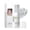 Silver, variant on Glitter Body Stick,Glitter Face Stick,Face and Body Glitter Stick, Glitter Face Makeup, Glitter Face Painting, Glitter Stick, Multi-Purpose Makeup Gel, Body Glitter(Silver 15g/0.53oz)