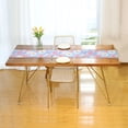 thumbnail image 3 of Yayeee Table Runner 90 inches Long Home Kitchen Dinning Party Decoration, Pink Daisy, 3 of 7