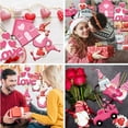 thumbnail image 4 of Matoen 24Pcs Wooden Heart Embellishments Red and Pink Wood Heart Tags Wood Heart Slice Hanging Decorative Ornaments Crafts for Valentines Day Wedding Anniversary Themed Parties, 4 of 6