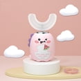 thumbnail image 2 of Cepillo de dientes eléctrico para niños de 360 grados. Cepillo de dientes automático en forma de U, recargable por USB y resistente al agua, apto para niños kaili Sencillez, 2 of 5
