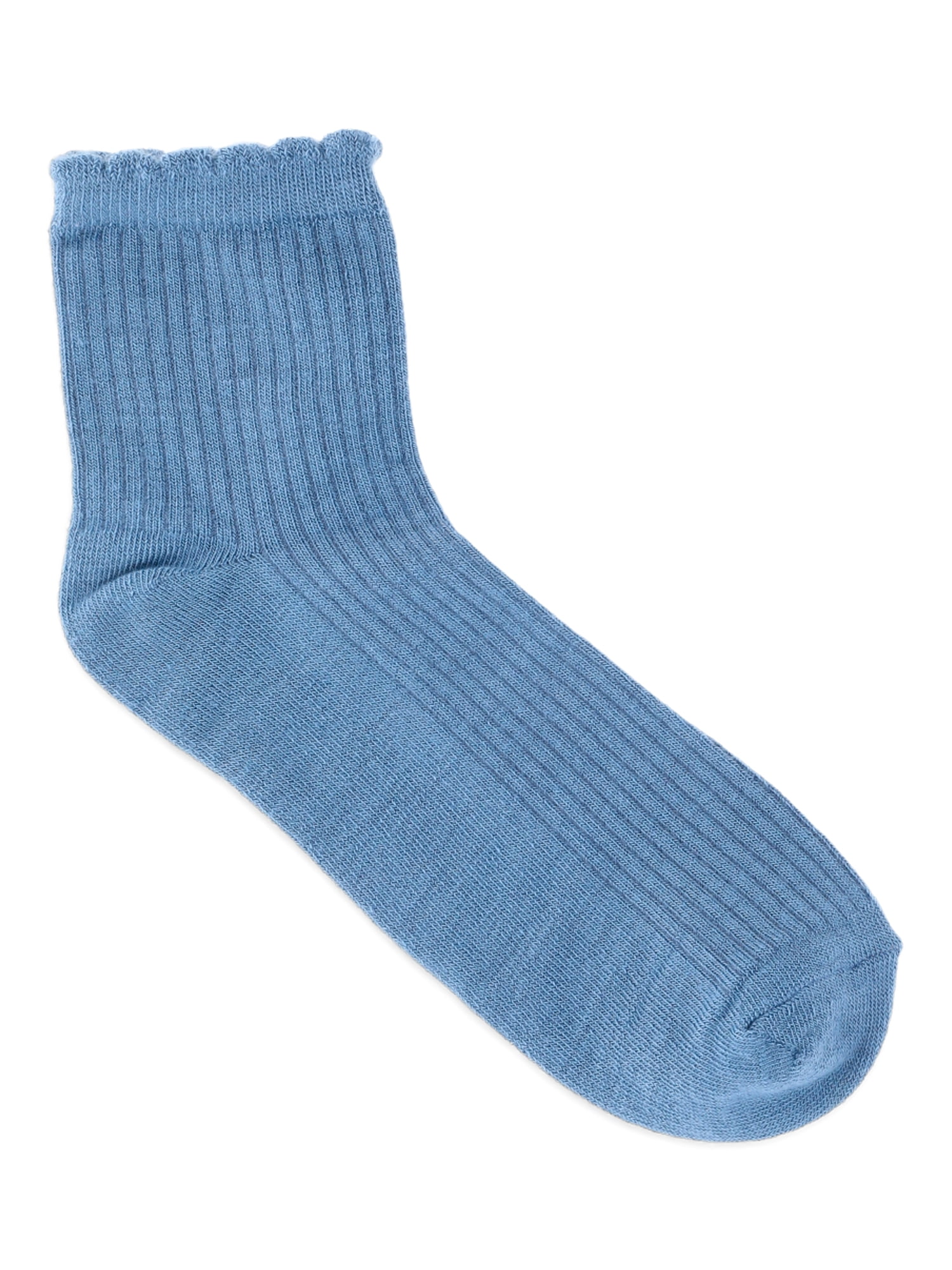 Joyspun Women’s Essentials Ankle Dress Socks, 6-Pack, Fits Shoe Sizes 4-10