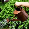 thumbnail image 2 of Metal Watering Can for Outdoor and Indoor Plants, Watering Can Decor, 1 Gallon (1 Gallon Copper), 2 of 5