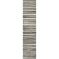 thumbnail image 2 of JONATHAN Y SANTA MONICA 2 x 8 Runner Rug, Castara Wavy Stripe - Cream/Dark Gray, SMB205C-28, 2 of 9