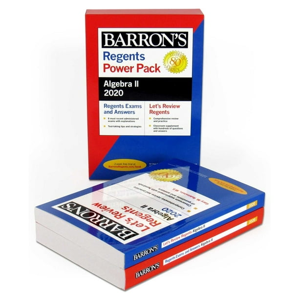 Barron'S Regents Ny: Regents Algebra Ii Power Pack 2020 ...