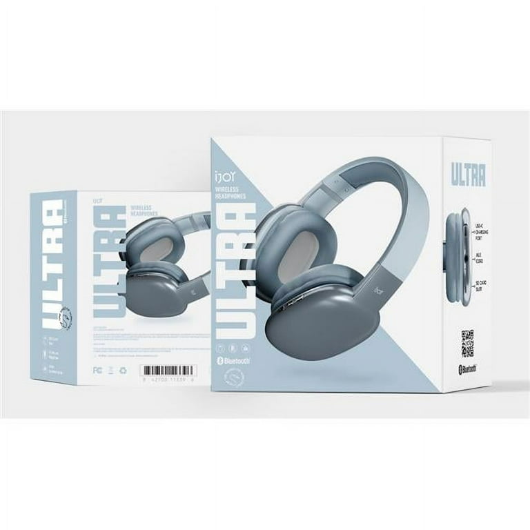 iJoy Ultra Cordless Bluetooth Headphones, Over-ear, Noise iJoy Ultra Cordless Bluetooth Headphones, Over-ear, Noise