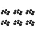 thumbnail image 1 of 36 PCS Kitchen Black Plastic Gas Stove Cooker Control Knobs, 1 of 8