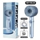 thumbnail image 1 of Fiudx Cabezal de Ducha de Mano Hueco, Chorro de Alta Presión, Tecnología de Ahorro de Agua, Configuraciones Personalizables, Fácil Instalación, Construcción Duradera, Mejora Del Baño, Tamaño Estándar, 1 of 2