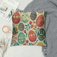 thumbnail image 2 of Shiartex  Spring Easter Pillow Covers Colorful Eggs Decor Throw Pillows Case for Couch Rabbit Holiday Pillowcase Outdoor Decorative Cushion Cases for Sofa Bed Decorations ，Multi-Size, 2 of 5