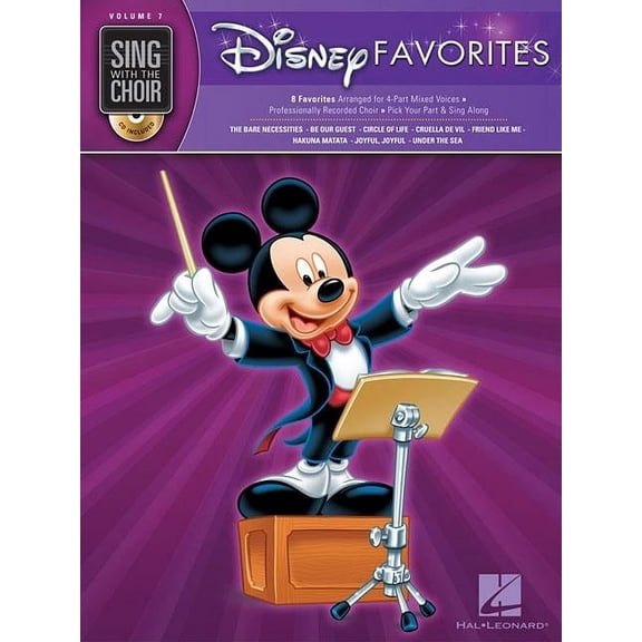 Disney Favorites: Sing with the Choir Volume 7