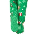 thumbnail image 4 of Footed Pajamas - Tis The Season Adult Hoodie Fleece One Piece - Adult - Small Plus/Wide (Fits 5'3 - 5'6"), 4 of 4