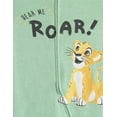 thumbnail image 5 of Disney Lion King Simba Newborn Baby Boys 2 Pack Zip Up Sleep N' Plays Newborn to Infant, 5 of 5