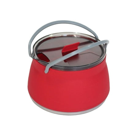 

Portable Camping Kettle Foldable Water Pot Outdoor Cook Pot